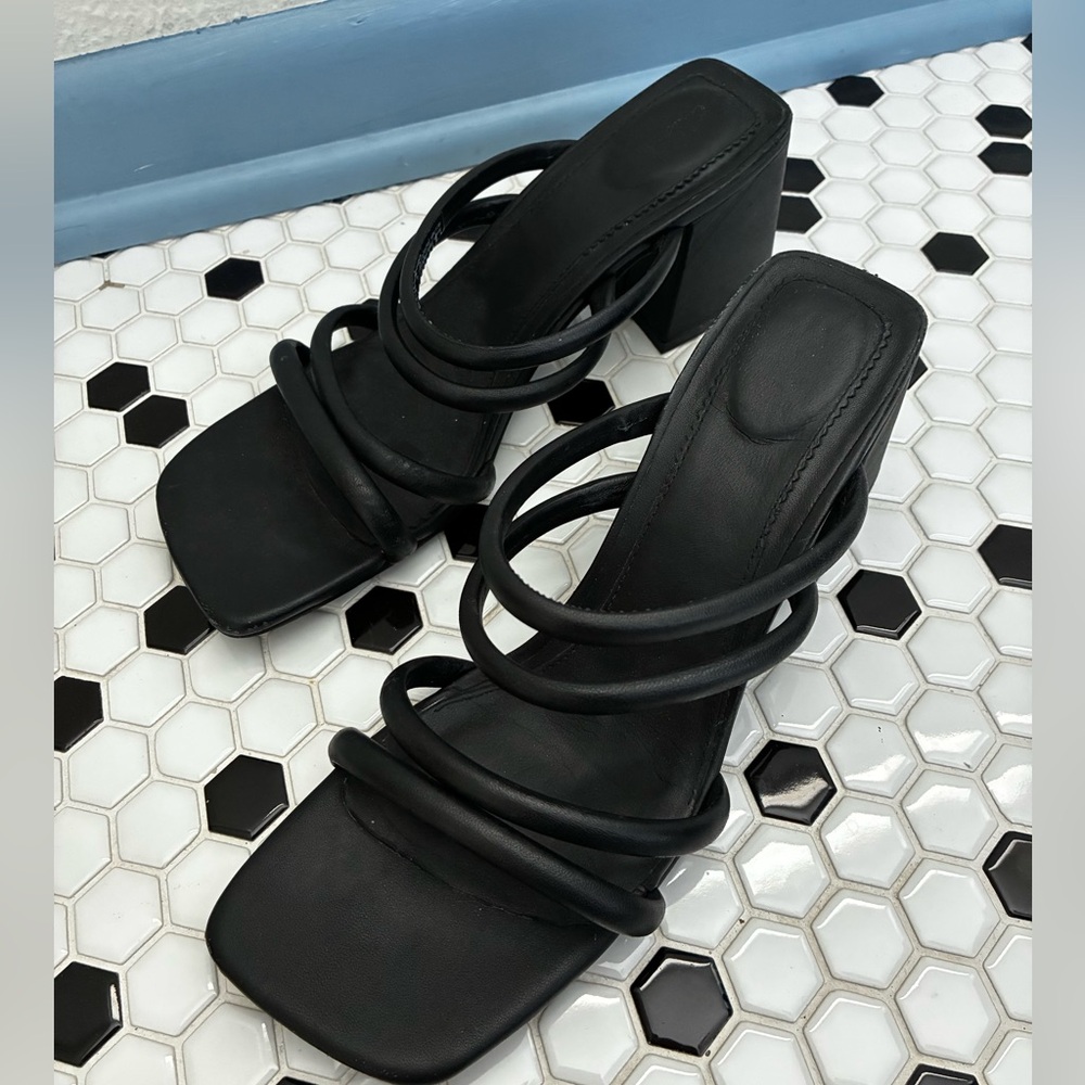 Clark’s Sheer65 strappy mules